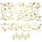 RoomMates Gold Branch Peel & Stick Giant Wall Decals